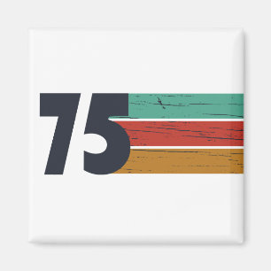 Geboren in 1975  50ste verjaardagscadeau magneet