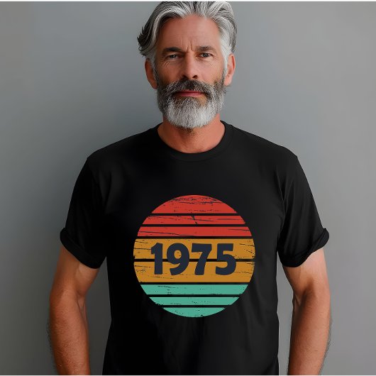 Geboren in 1975  50ste verjaardagscadeau t-shirt