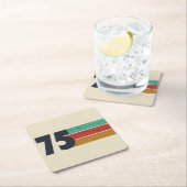 Geboren in 1975  50ste verjaardagsfeest kartonnen onderzetters (Insitu)