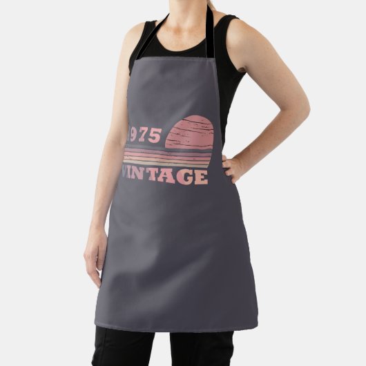 Geboren in 1975  50ste verjaardagsfeest schort (Insitu)