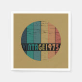 Geboren in 1975  50ste verjaardagsfeest servet (Voorkant)