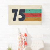 Geboren in 1975  50ste verjaardagsfeest spandoek (Insitu)