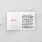 Geboren in 1975: 'Birthday' leuke feiten over het  Feestdagen Kaart (Binnen)