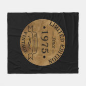 Geboren in 1975 op de 50ste verjaardag van de vint fleece deken (Voorkant (Horizontaal))