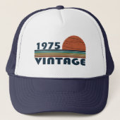 Geboren in 1975 op  verjaardag trucker pet (Voorkant)