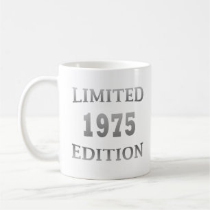 geboren in 1975 verjaardagscadeau koffiemok