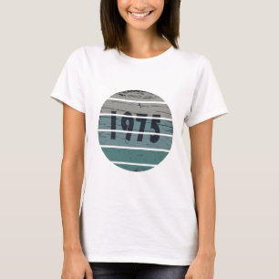 Geboren in 1975 vintage verjaardagscadeau t-shirt