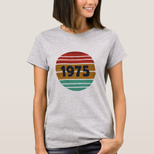 geboren in 1975 vintage verjaardagscadeau t-shirt