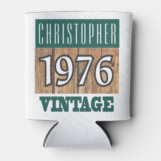 Geboren in 1976 blikjeskoeler (Voorkant)