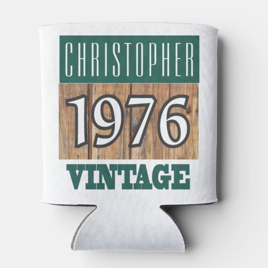 Geboren in 1976 blikjeskoeler (Achterkant)