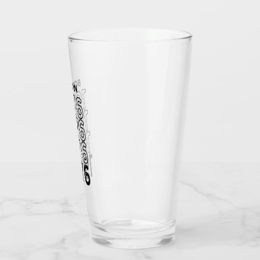 Geboren in 1976 Glass Cup 1976 Glas (Links)