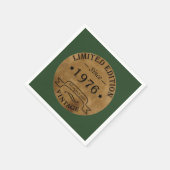 Geboren in 1976 op verjaardag servet (Hoek)