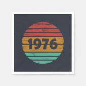 Geboren in 1976 op  verjaardag servet (Voorkant)