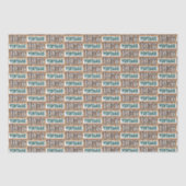 Geboren in 1976 tissuepapier (Voorkant)