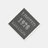 Geboren in 1976 verjaardag Elegant feest Servet (Hoek)