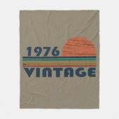 Geboren in 1976  verjaardagscadeau fleece deken (Voorkant)