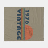 Geboren in 1976  verjaardagscadeau fleece deken (Voorkant (Horizontaal))