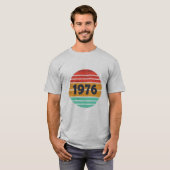 Geboren in 1976  verjaardagscadeau t-shirt (Voorkant volledig)