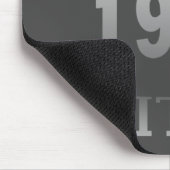 geboren in 1976 verjaardagsdagsdagsrectie muismat (Hoek)