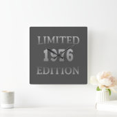 geboren in 1976 verjaardagsdagsdagsrectie vierkante klok (Huis)