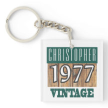 Geboren in 1977. 1977 Keyring