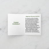 Geboren in 1977, Birthday Fun Facts Kaart (Binnen)