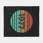 Geboren in 1977  verjaardagscadeau fleece deken (Voorkant (Horizontaal))