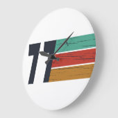 Geboren in 1977  verjaardagscadeau grote klok (Hoek)