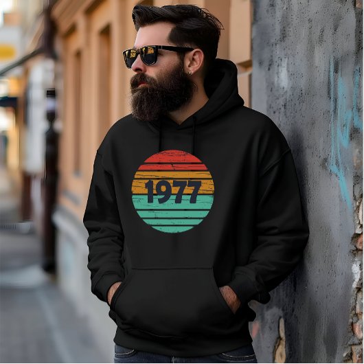 Geboren in 1977  verjaardagscadeau hoodie