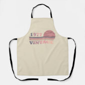 Geboren in 1977  verjaardagscadeau schort (Voorkant)