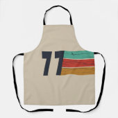 Geboren in 1977  verjaardagscadeau schort (Voorkant)