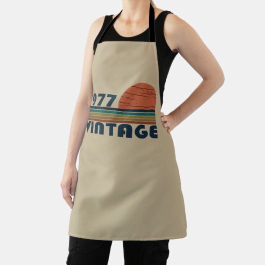 Geboren in 1977 verjaardagscadeau schort (Insitu)