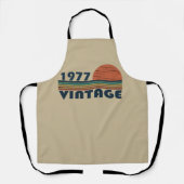 Geboren in 1977  verjaardagscadeau schort (Voorkant)