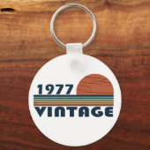 Geboren in 1977  verjaardagscadeau sleutelhanger (Voorkant)