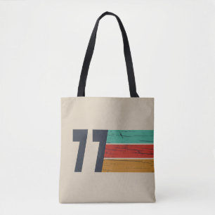 Geboren in 1977  verjaardagscadeau tote bag