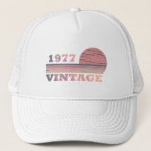 Geboren in 1977  verjaardagscadeau trucker pet (Voorkant)