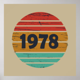 Geboren in 1978  jaar poster