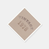 Geboren in 1978 jaar servet (Hoek)