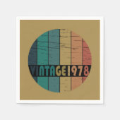 Geboren in 1978  jaar servet (Voorkant)