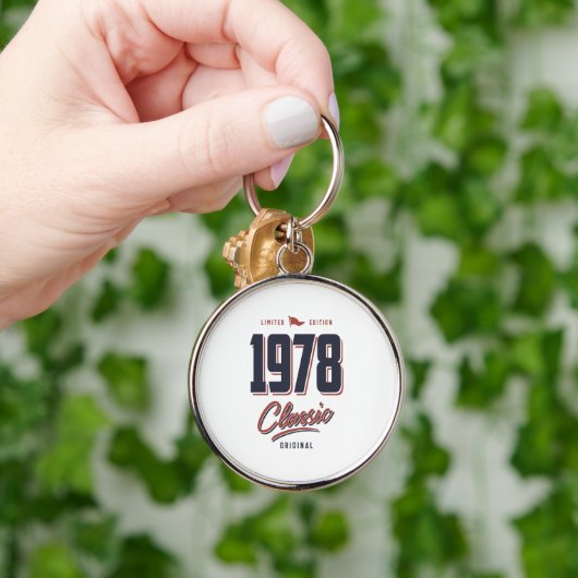 Geboren in 1978. sleutelhanger (Hand)