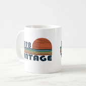 Geboren in 1978  verjaardagscadeau koffiemok (Voorkant links)