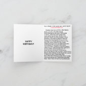 Geboren in 1979, Birthday Fun Facts Kaart (Binnen)