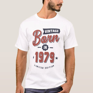 Geboren in 1979, Birthday T-shirt