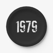 Geboren in 1979 Bord jaarpapier (Voorkant)