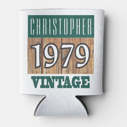 Geboren in 1979. Geboortejaar Koelbox Blikjeskoeler (Voorkant)