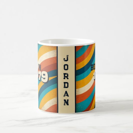 Geboren in 1979 Gepersonaliseerde mok - jaren 70 G (Center)