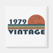 Geboren in 1979 op verjaardag magneet (Voorkant)