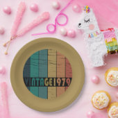 Geboren in 1979 op  verjaardag papieren bordje (Feest)