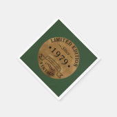 Geboren in 1979 op  verjaardag servet (Hoek)