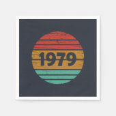 Geboren in 1979 op  verjaardag servet (Voorkant)